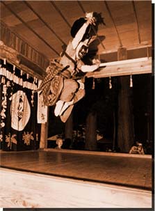 写真:早池峰神楽-2